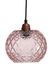 Подвесной светильник Bora S Rosa, розовый