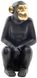 Скульптура Monkey KM310 Black, чорний