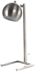 Настольная лампа Bruno M125 Silver, серебряный