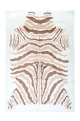 Килим Rabbit Animal 400 Ivory/Taupe/White, світло-коричневий