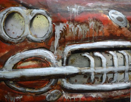 Фреска Old Car 120х80 см кольору мульті