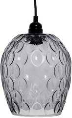 Купити дизайнерський підвісний світильник Alba S Grey зі скла в сірому кольорі