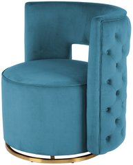 Купити декоративне крісло Hills TDM100 Petrol в бірюзовому кольорі