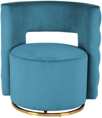 Купити декоративне крісло Hills TDM100 Petrol в бірюзовому кольорі
