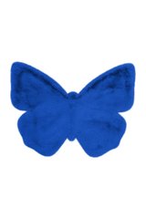 Ковер Lovely Kids Butterfly Blue 60x83, синий