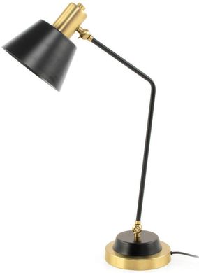 Настільна лампа Mesa M125 Gold/Black, чорний, золотой