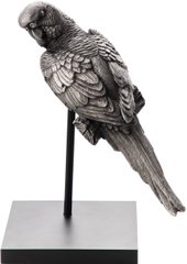 Декоративная скульптура Parrot медного цвета
